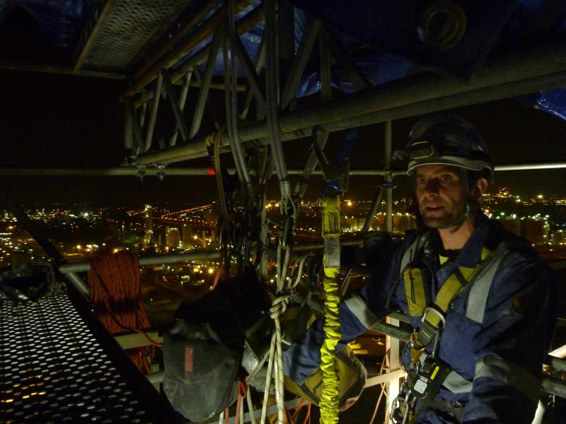 Rope access NDT & welding Rope Access Group