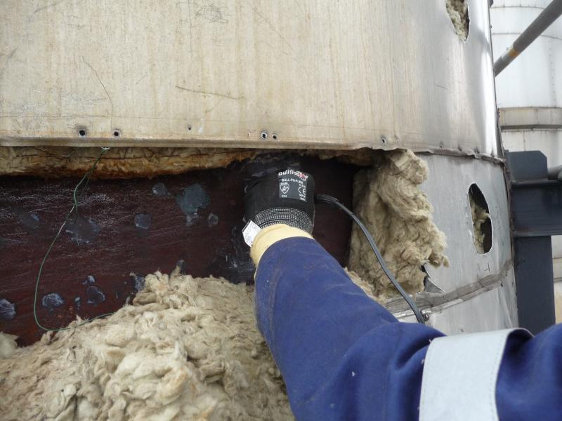 NDT at refinery Rope Access Group