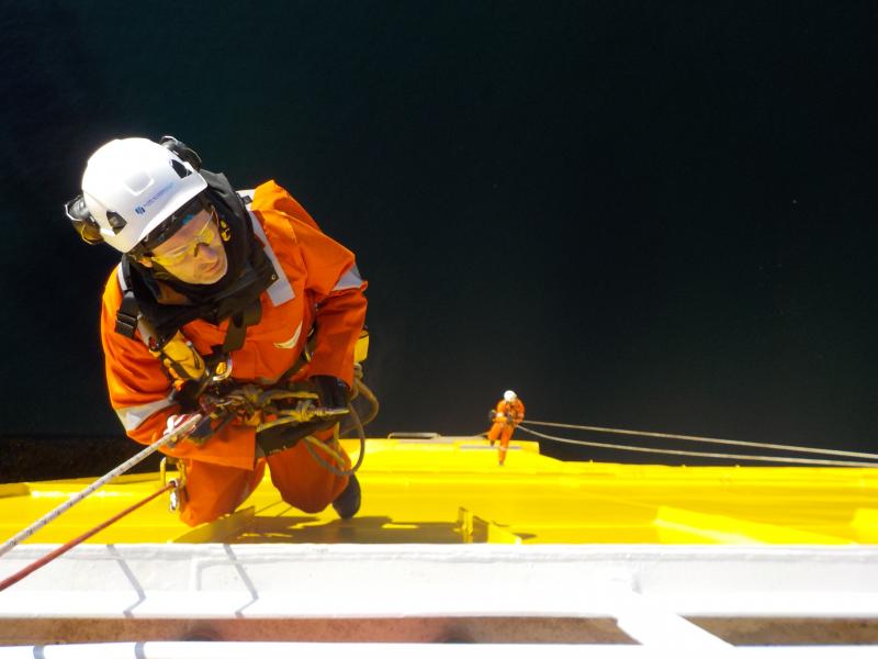 Inspection Steelconstruction Rope Access Group BV